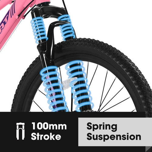 Carpat™ City-Cruizer – 26" Pink Trail Bike for Women & Teens